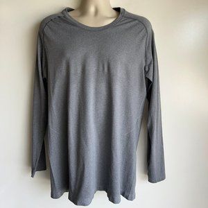 Lululemon Gray Long Sleeve Athletic Shirt Men's Size XL ~Excellent Condition